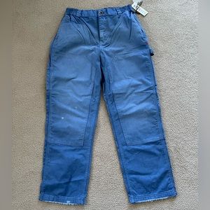 BNWT Size Small blue faded twill worker pant from Urban Outfitters
